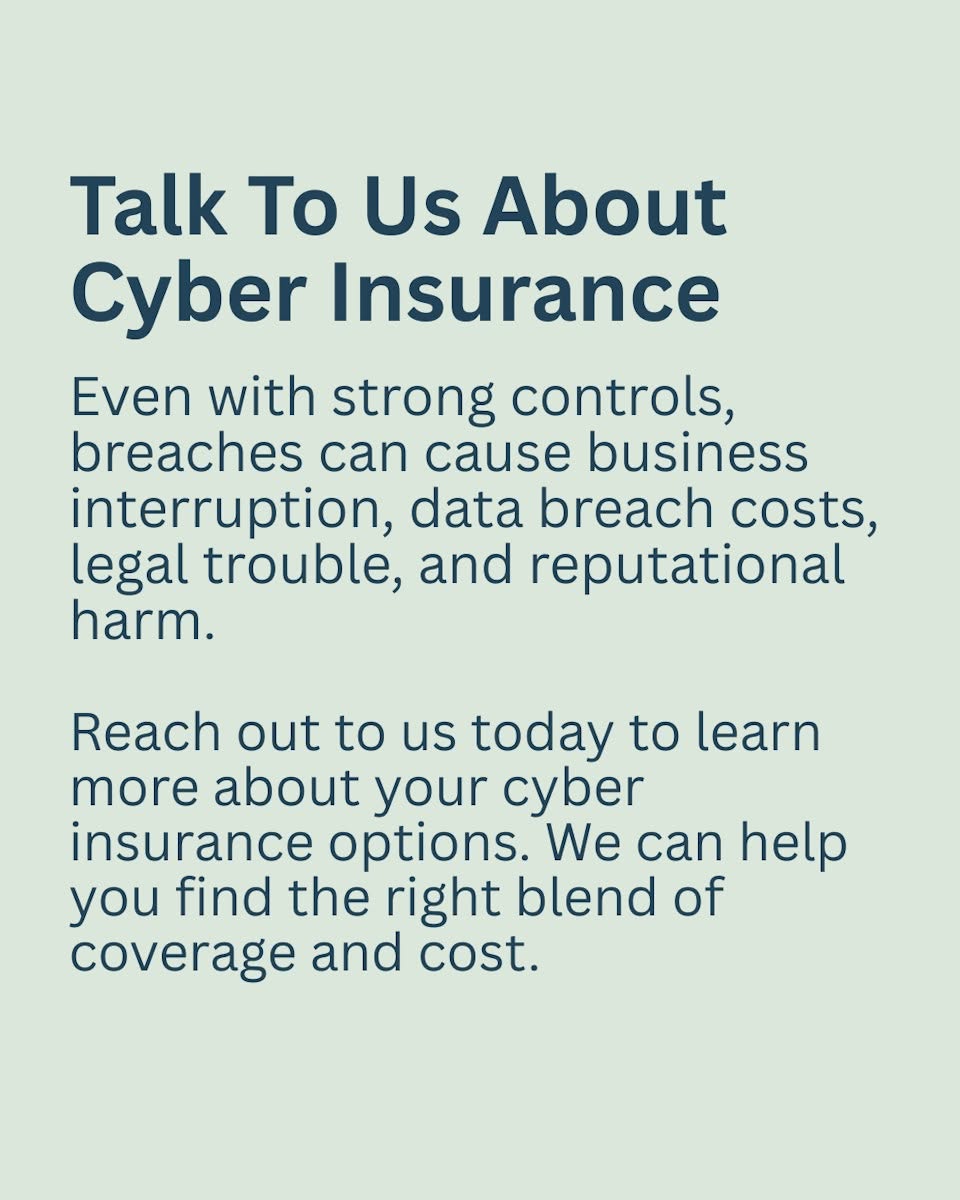 Talk to us about cyber insurance